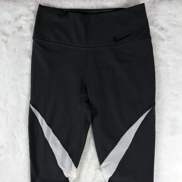 NIKE LEGENDARY Fabric Twist Veneer TRAINING TIGHTS XS - Picture 4 of 8